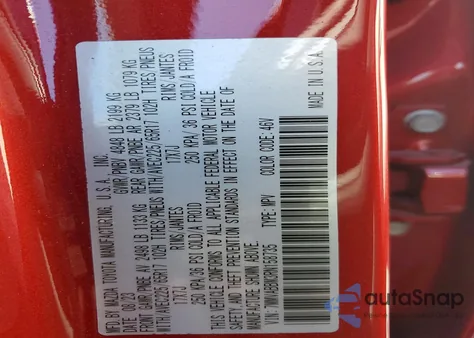 2024 Mazda Cx-50 Preferred z USA, uszkodzony, nr VIN 7MMVABBM3RN158735